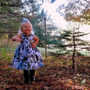 Pippa and Julie flower dress